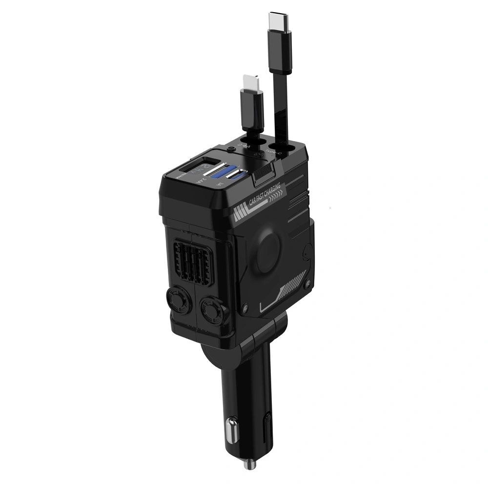 Four in one rope car charger - Code: CMH-02