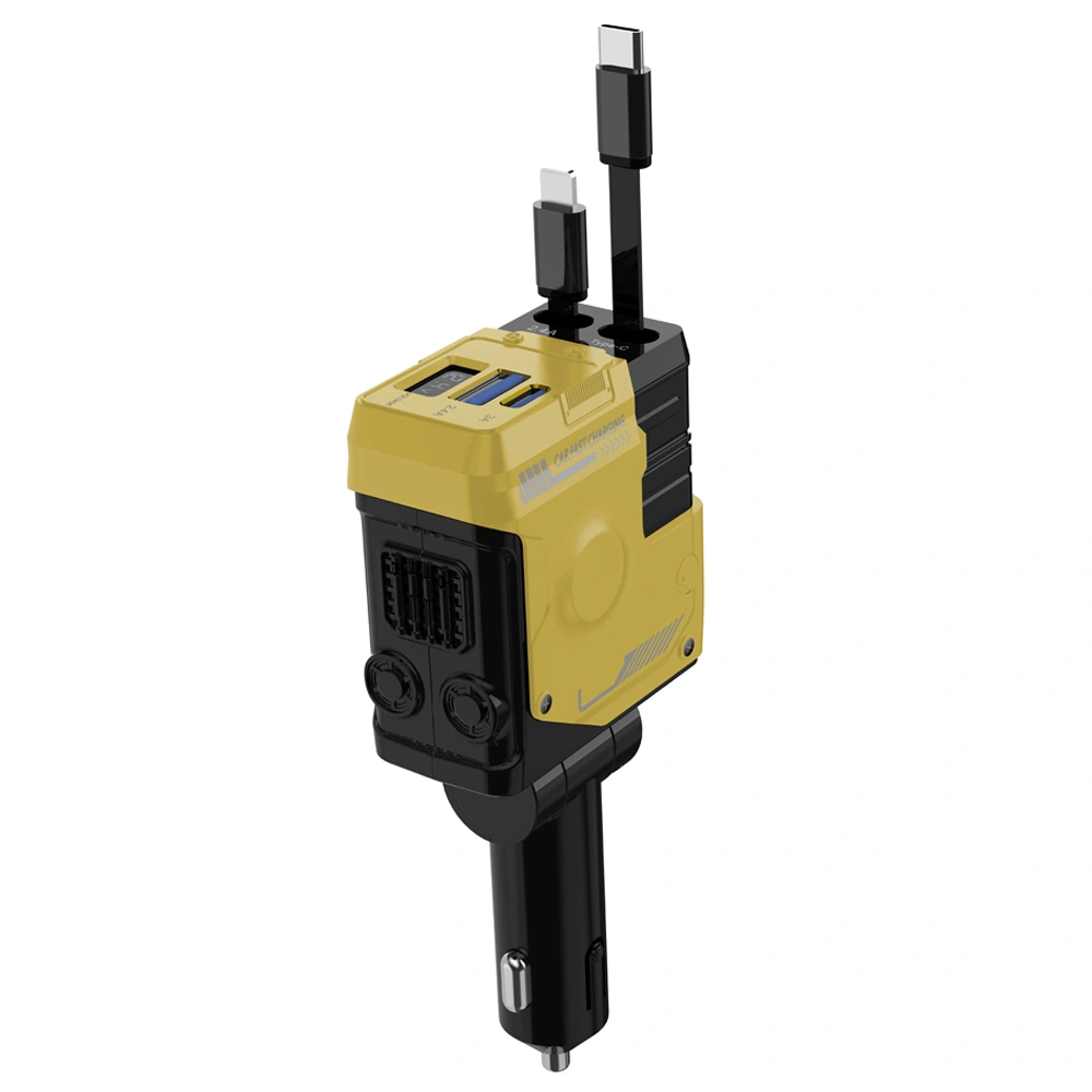 Four in one rope car charger - Code: CMH-02