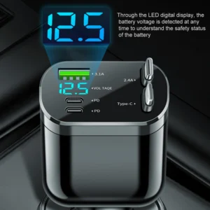 Four in one rope car charger - Code: CMH-04