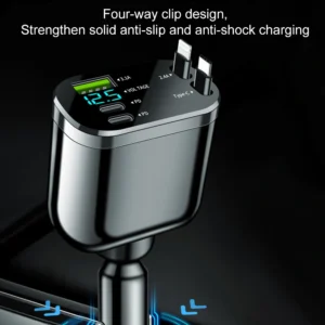 Four in one rope car charger - Code: CMH-04