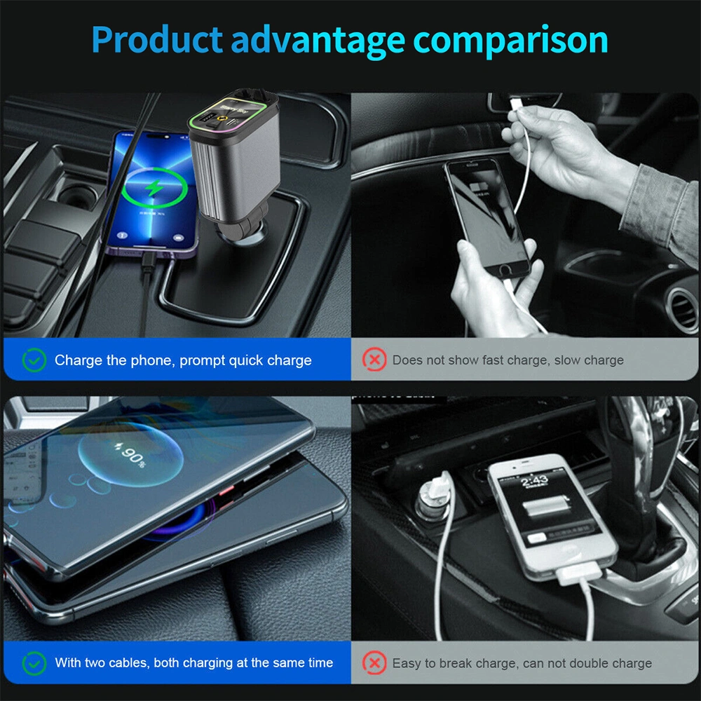Starlight Light Multi in One Pulling Rope Car Charging - Code: CMH-05