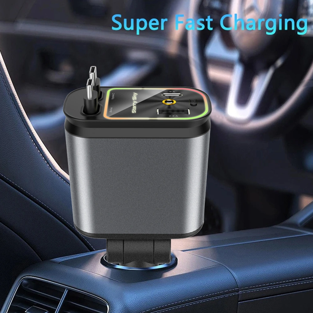 Starlight Light Multi in One Pulling Rope Car Charging - Code: CMH-05