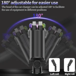 Starlight Multi-in-One Car Charging Rope with Fragrance