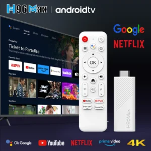 GO TV Stick H96Max H313 | Android 14 – WiFi 6 – 16GB ROM