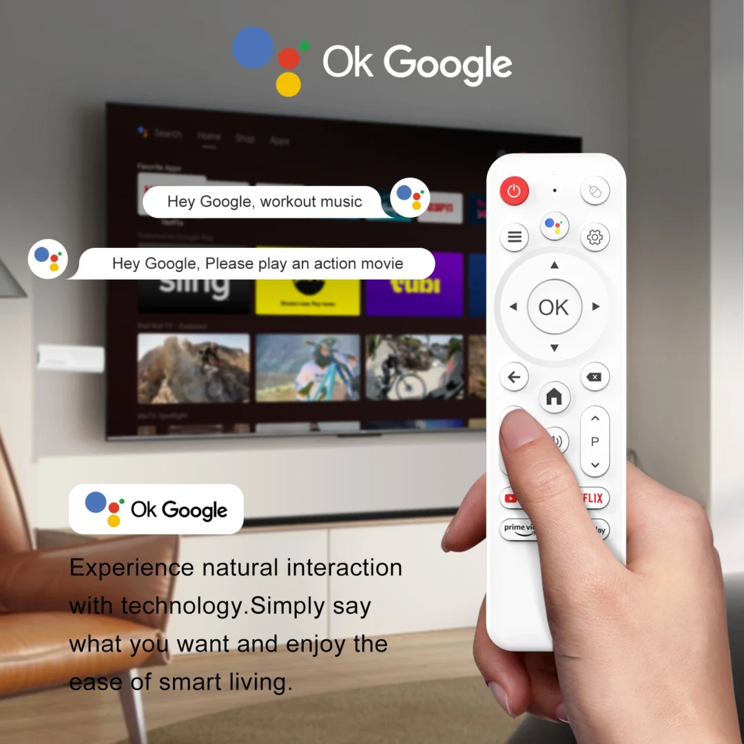 GO TV Stick H96Max H313 | Android 14 – WiFi 6 – 16GB ROM