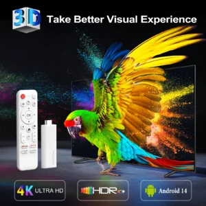 GO TV Stick H96Max H313 | Android 14 – WiFi 6 – 16GB ROM