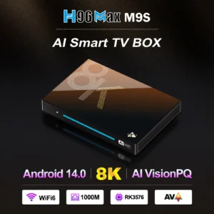 GO TV Stick H96Max M9S | Android 14 – 8GB RAM – WiFi 6 – 8GB or 128GB ROM