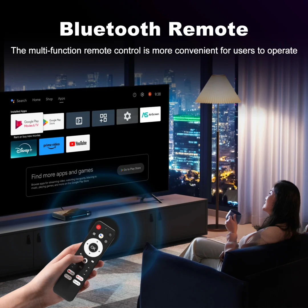 GO TV Stick H96Max M9S | Android 14 – 8GB RAM – WiFi 6 – 8GB or 128GB ROM