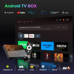GO TV Stick H96Max M9S | Android 14 – 8GB RAM – WiFi 6 – 8GB or 128GB ROM