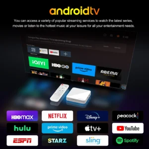 GO TV Stick H96Max H313 Allwinner | Android 14 – WiFi 6 – 2GB RAM – 16GB ROM