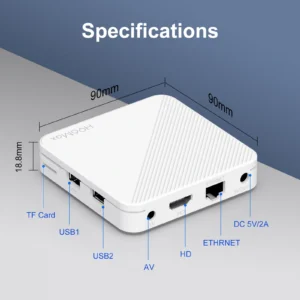 GO TV Stick H96Max H313 Allwinner | Android 14 – WiFi 6 – 2GB RAM – 16GB ROM