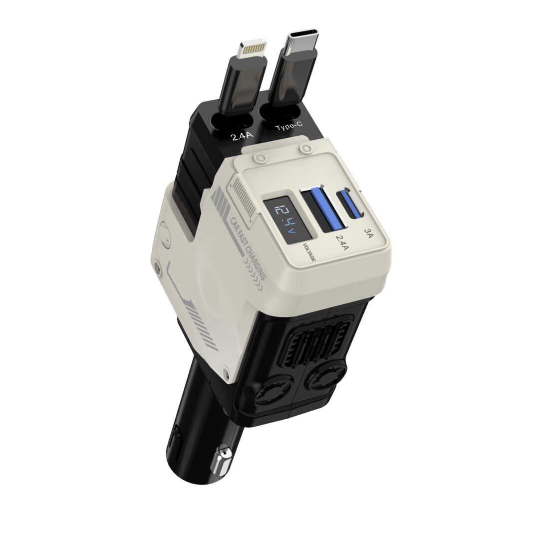 Four in one rope car charger - Code: CMH-02